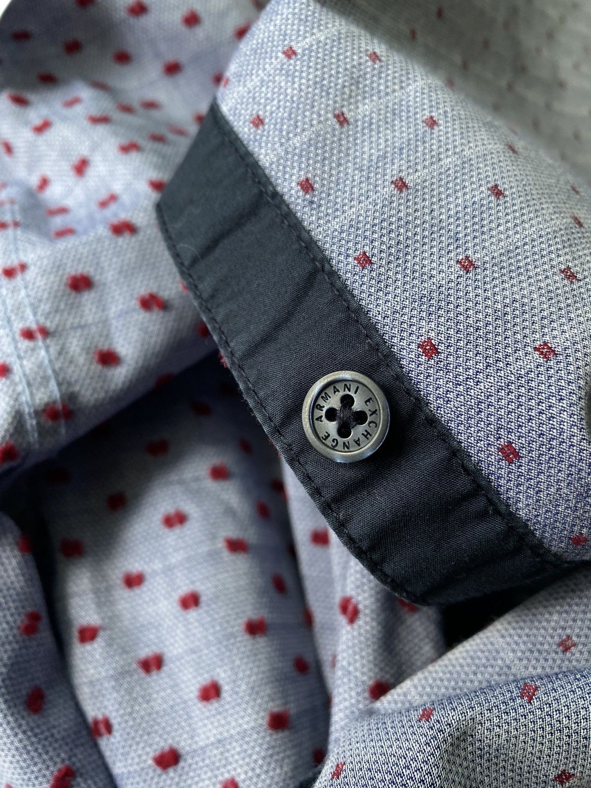 Armani Armani Exchange polka dot ls shirt Size US S / EU 44-46 / 1 - 7 Thumbnail
