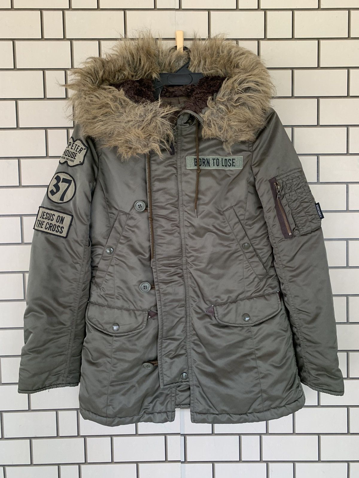 Japanese Brand Hysteric Glamour Mohair Army Jacket