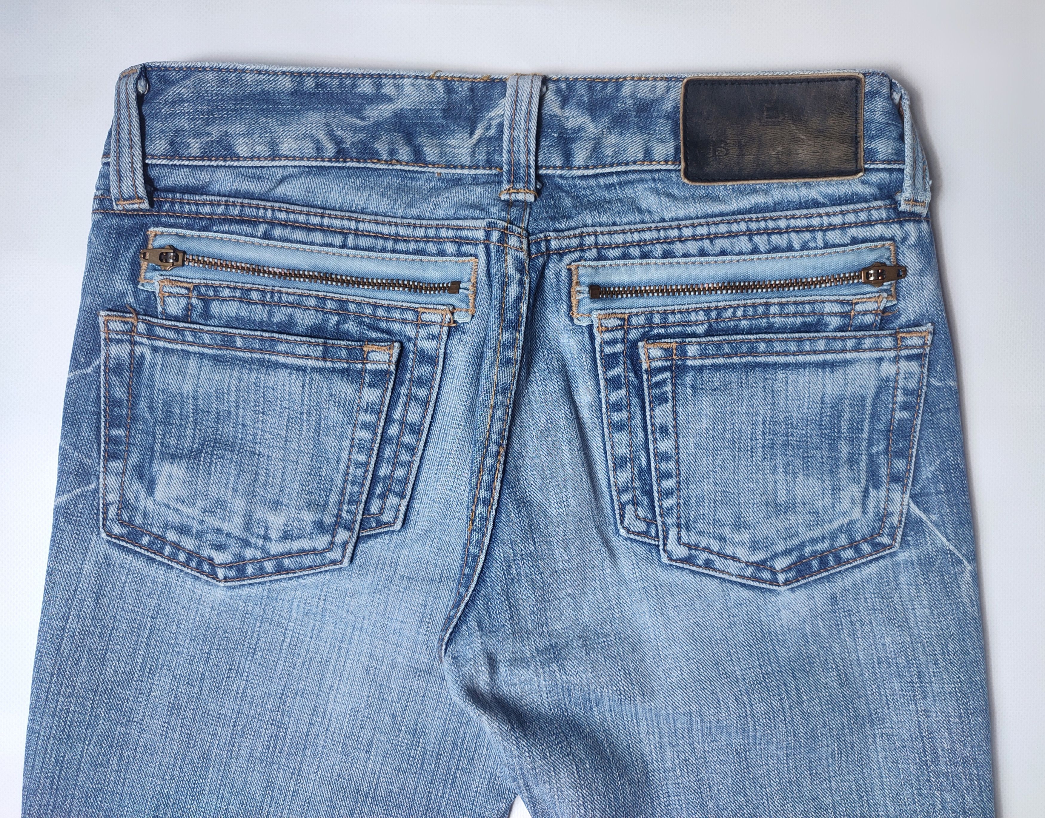MOUSSY Black by Moussy Japanese Denim Flared Jeans Size 26" / US 2 / IT 38 - 8 Thumbnail
