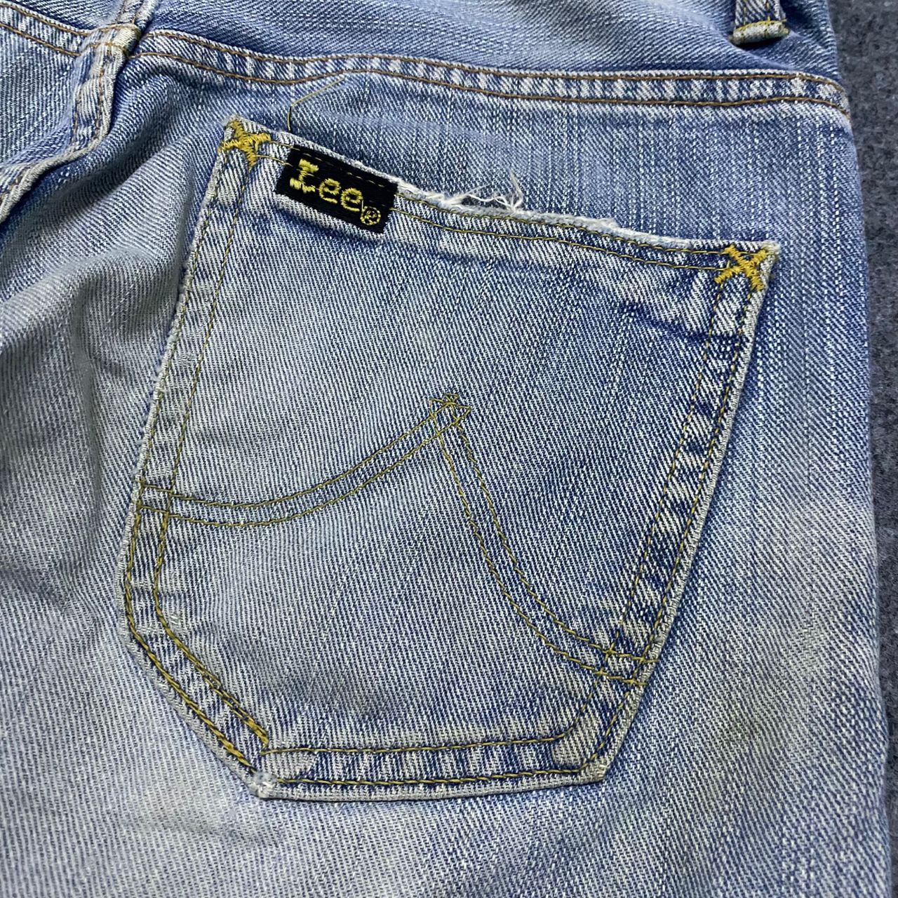 If Six Was Nine 💥Best offer💥Vintage Lee Cowboy Selvegde Distressed Denim Size US 30 / EU 46 - 14 Thumbnail