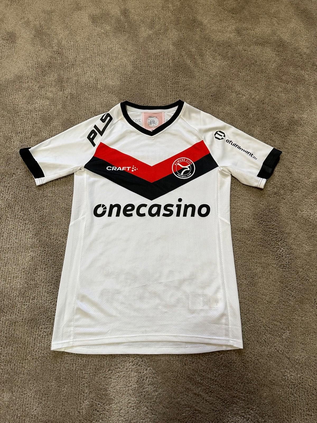 Levi's Made & Crafted Craft Almere City 2023-24 Away Football Shirt Soccer Jersey Size ONE SIZE - 1 Thumbnail