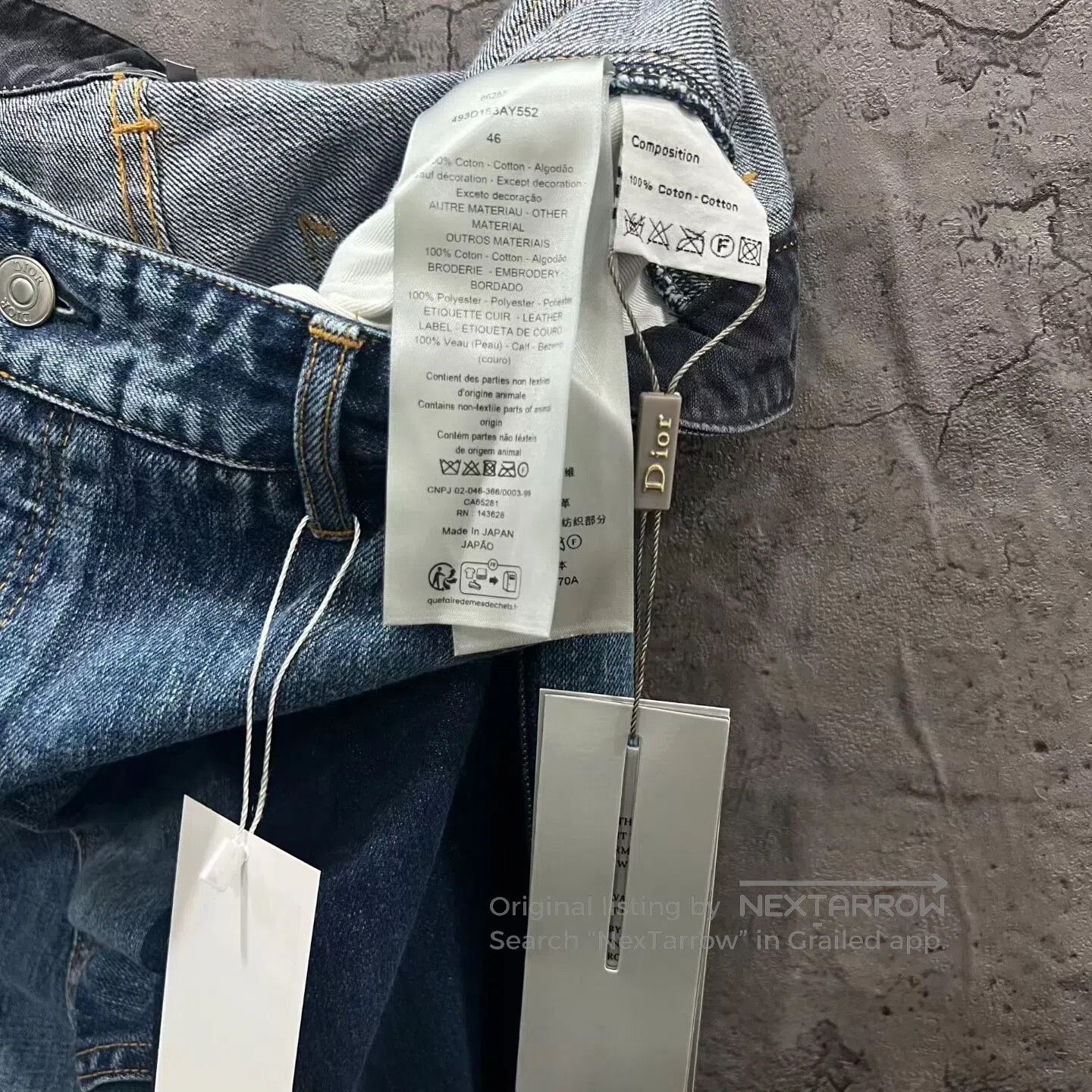 Dior Dior New Arrival Patchwork Denim Jeans| Size US 30 / EU 46 - 8 Thumbnail