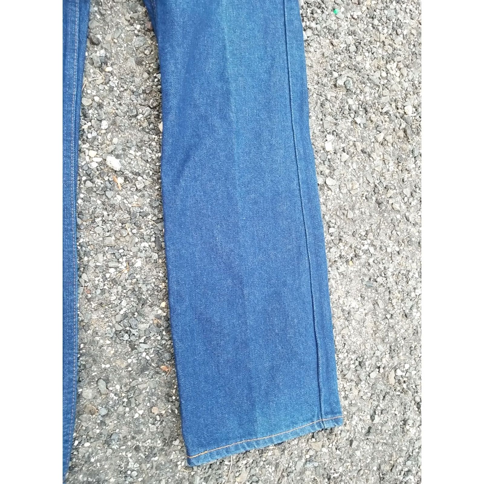 Levi's Vintage Levi's 517 Jeans USA Made In USA 80s Distressed 5-Pocket Denim Blue Belt Loops 33x30 Men Classic Bootcut Leather Patch USA 1980s Southwestern Size US 33 - 7 Thumbnail