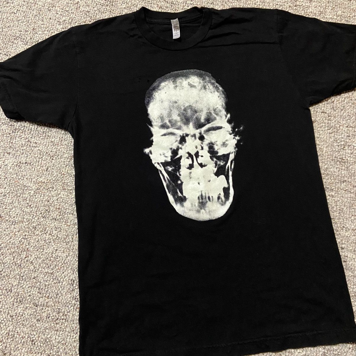 American Apparel Y2K Glow in the Dark Skull Shirt Size US L / EU 52-54 / 3 - 1 Thumbnail