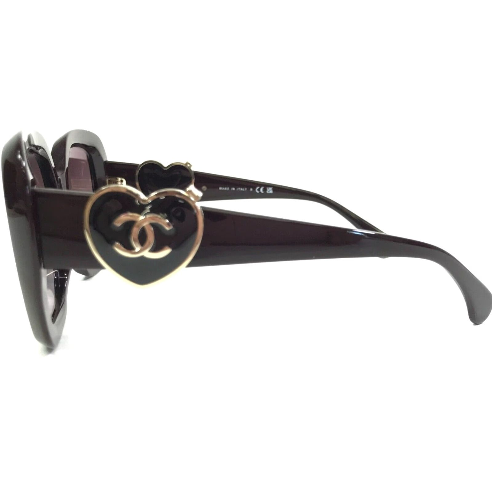 VINTAGE Chanel Women's Square Sunglasses 90s Over-sized Gradient