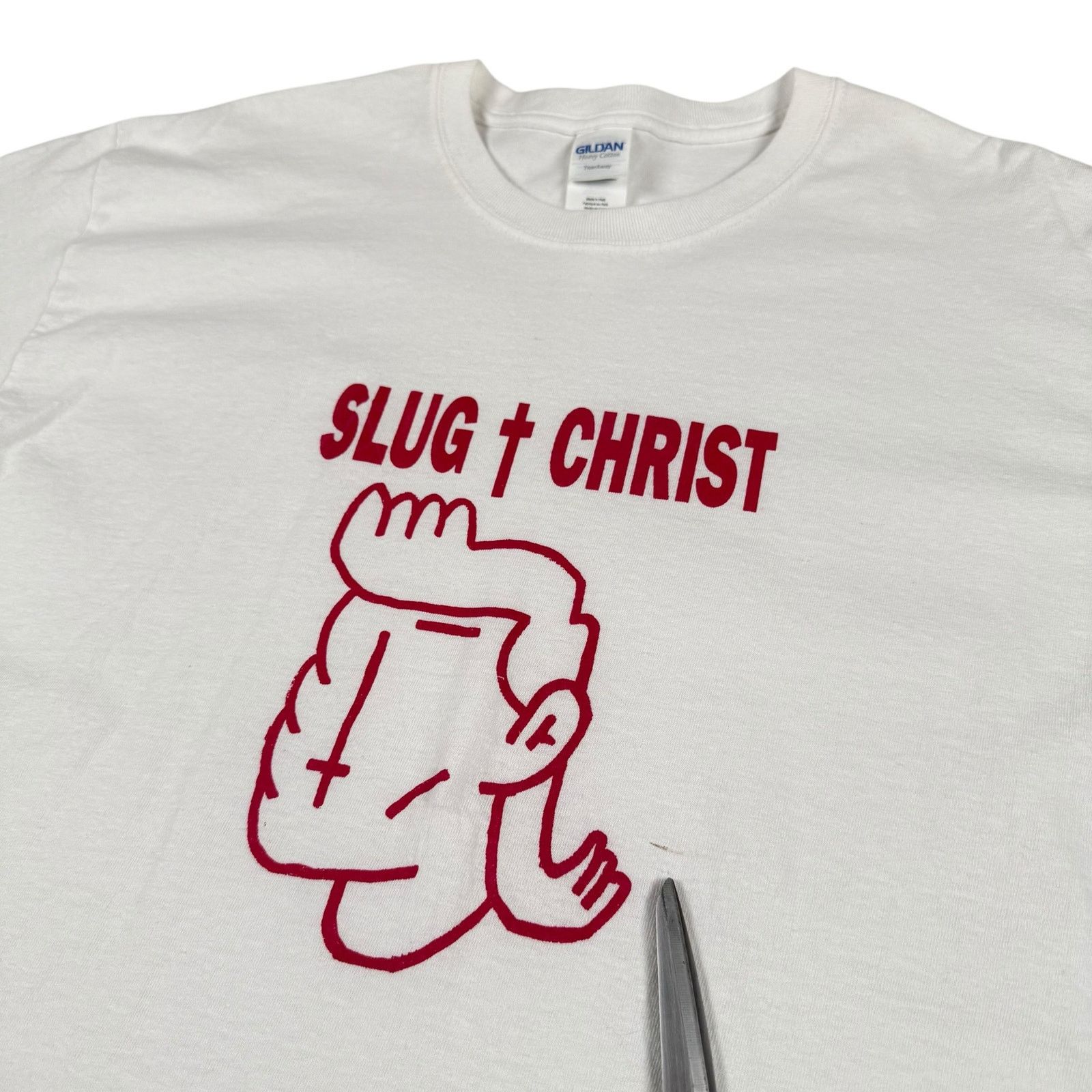 Vintage Vintage Slug Christ T-shirt L Awful Records Size US L / EU 52-54 / 3 - 5 Thumbnail