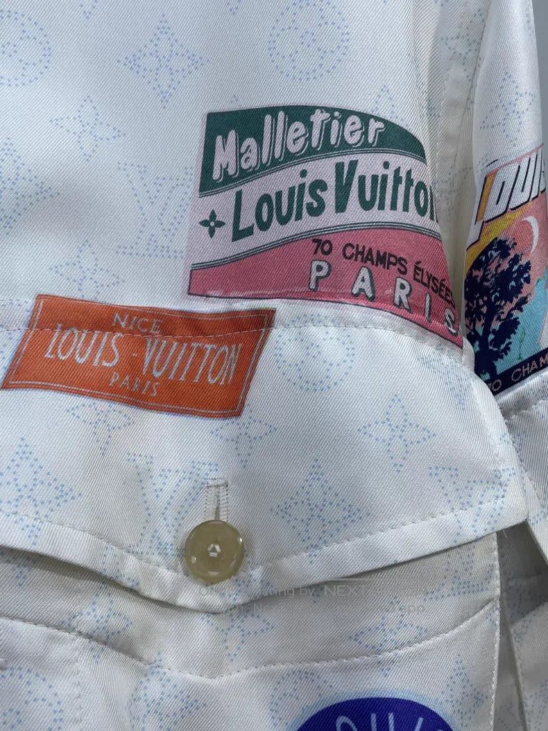 Louis Vuitton Louis Vuitton Flying Seal Silk Jacket Size XXS / US 00 / IT 34 - 5 Thumbnail