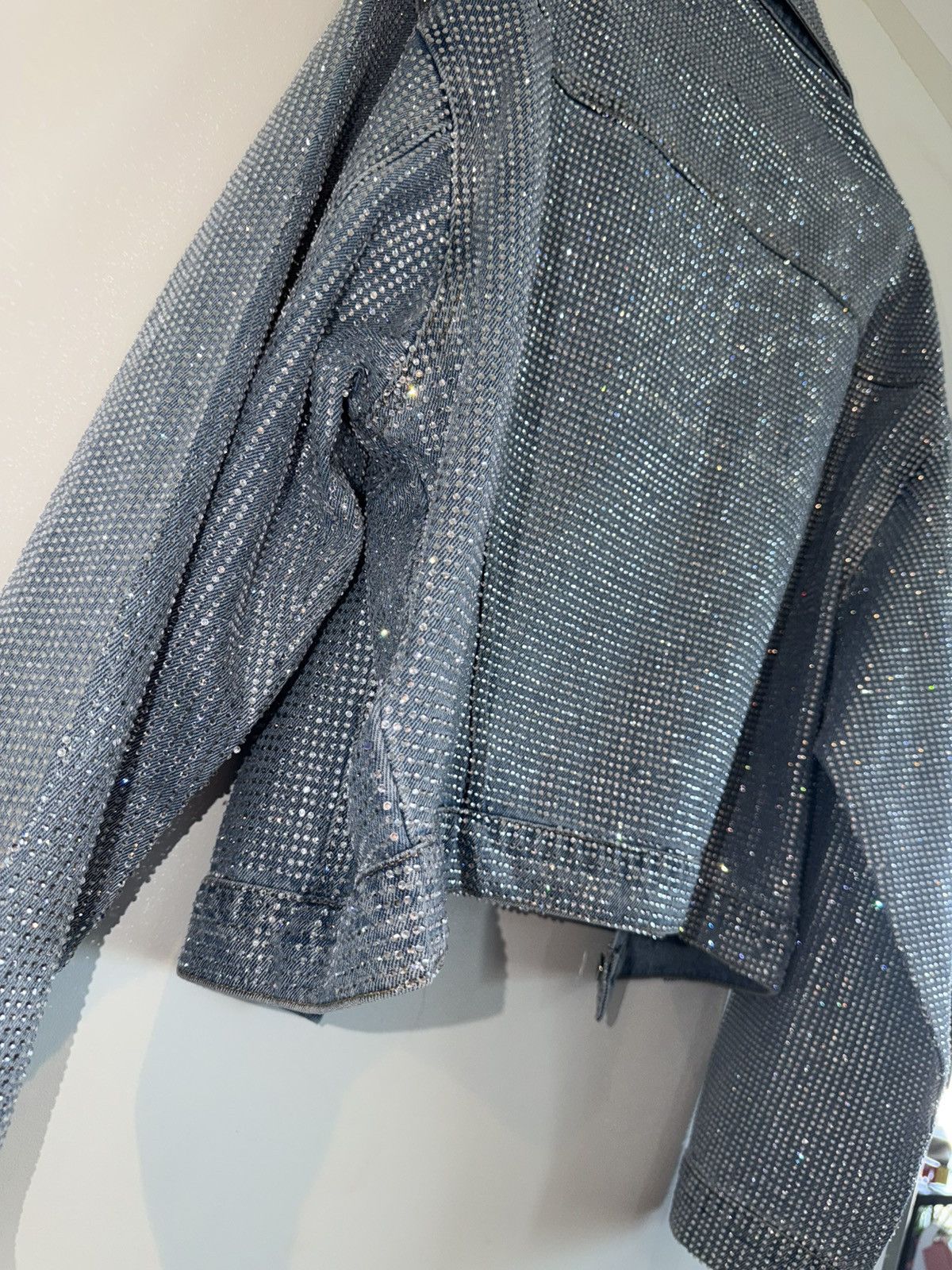 Other Salt Murphy Rhinestone Denim Jacket Size L Size US L / EU 52-54 / 3 - 4 Thumbnail