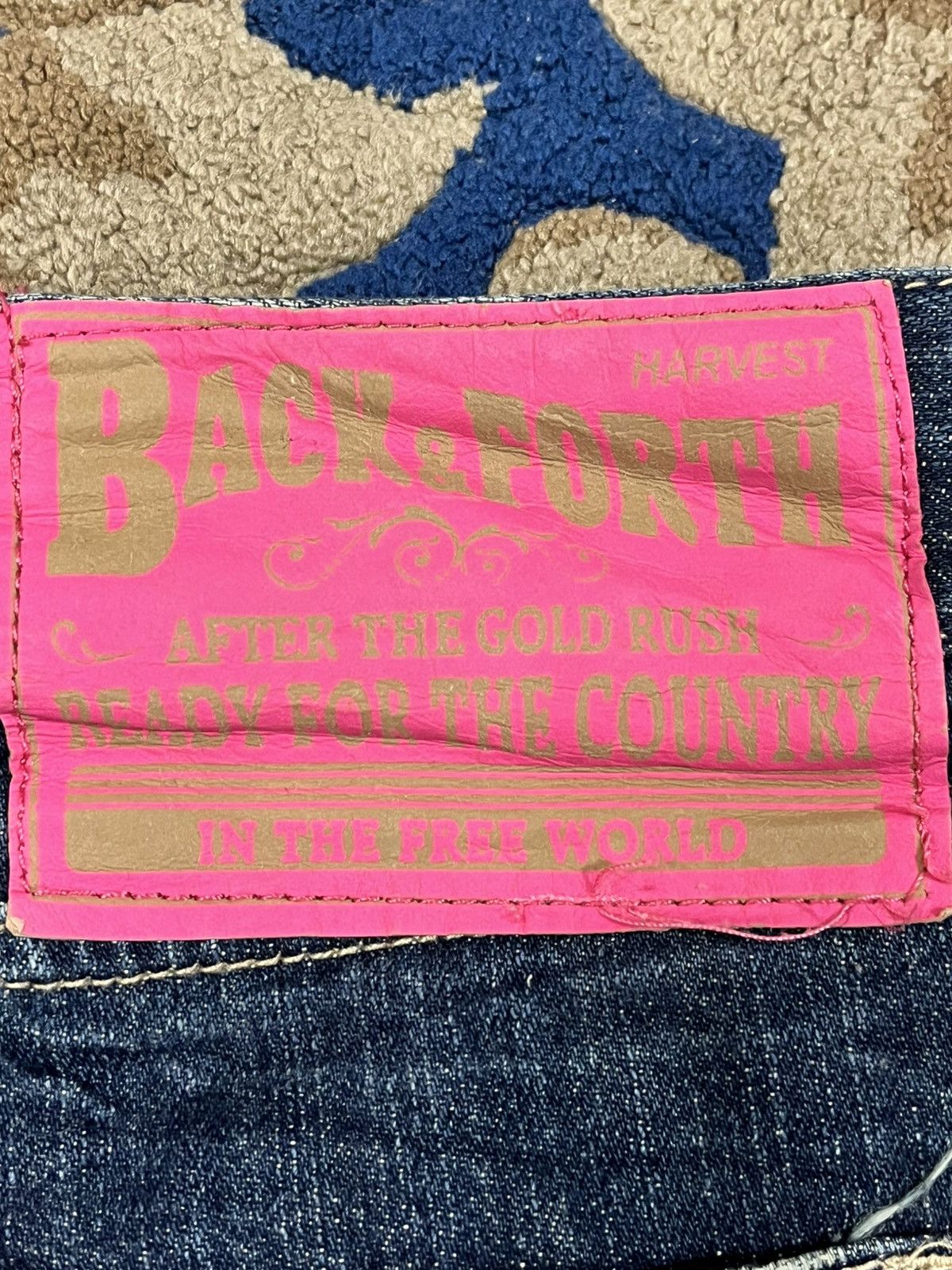 Japanese Brand × Vintage Vintage Japanese Brand Punk Embroidded Skull Denim Size US 31 - 12 Thumbnail