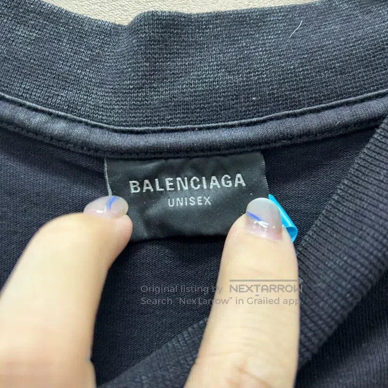 Balenciaga Balenciaga Black Short-sleeve with Los Angeles Night Scene Size US L / EU 52-54 / 3 - 3 Thumbnail
