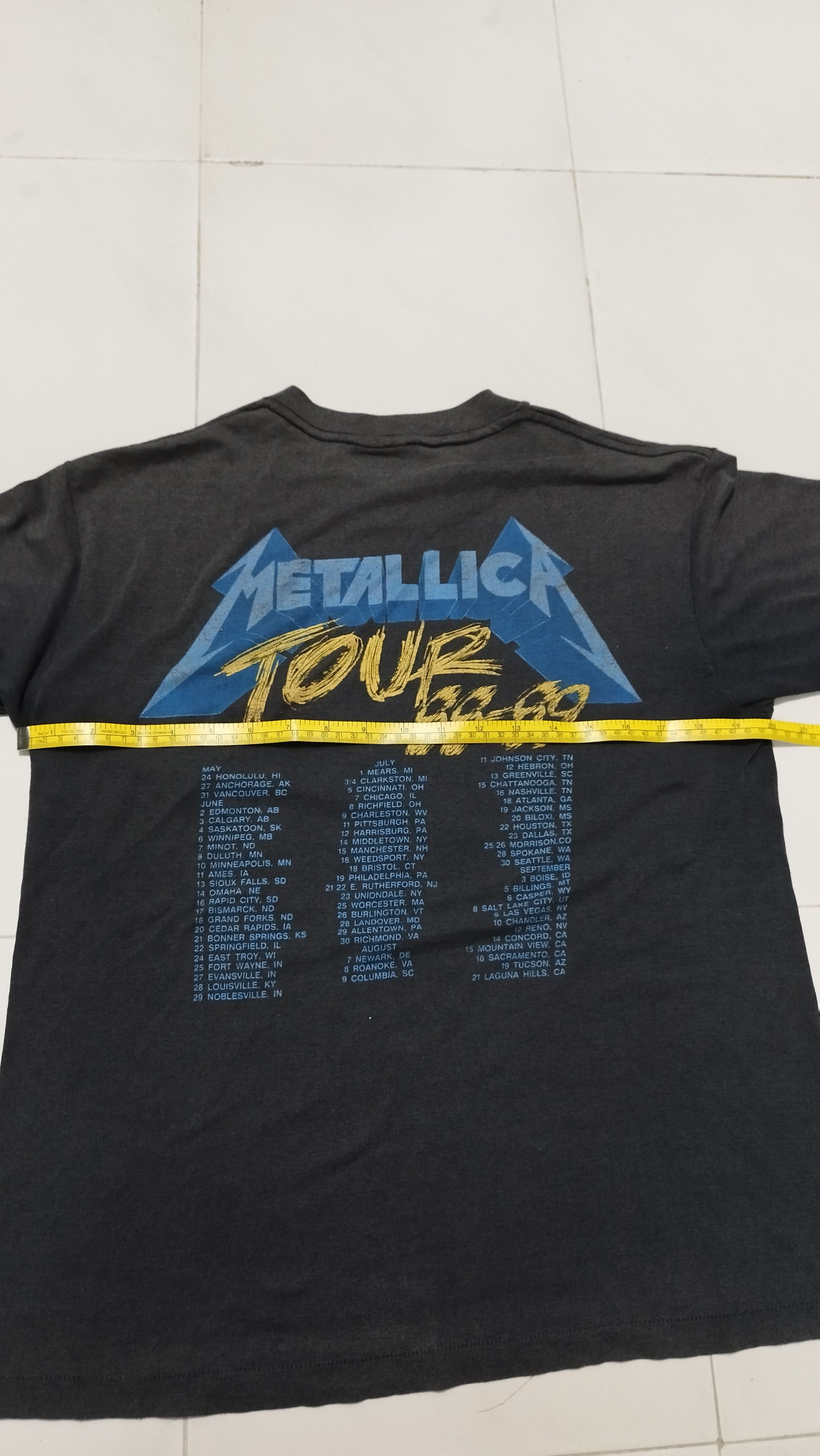 Band Tees × Metallica Metallica pushead Size US M / EU 48-50 / 2 - 5 Thumbnail