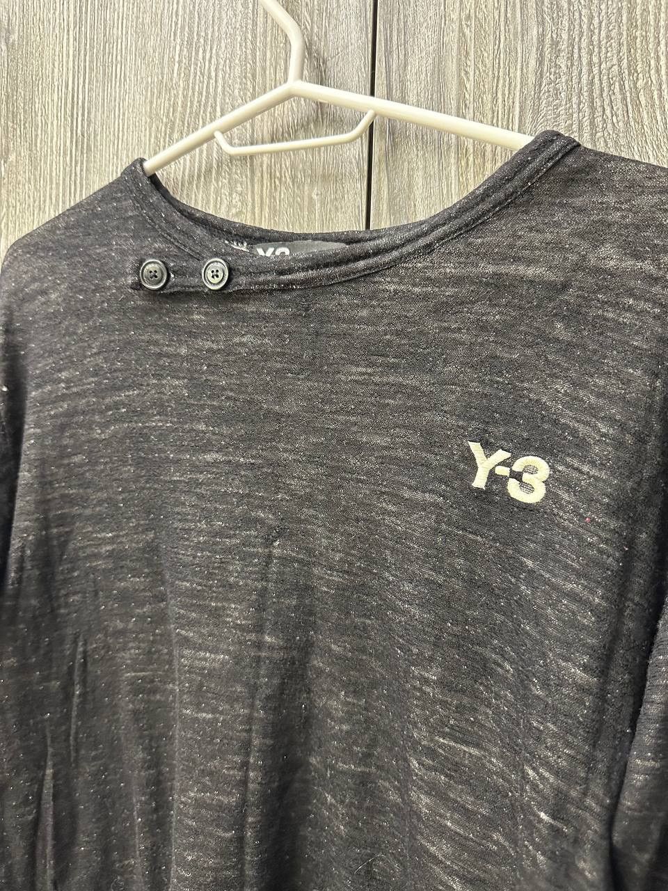 Adidas × Y-3 × Yohji Yamamoto Adidas Y-3 long sleeve vintage Size L / US 10 / IT 46 - 2 Thumbnail
