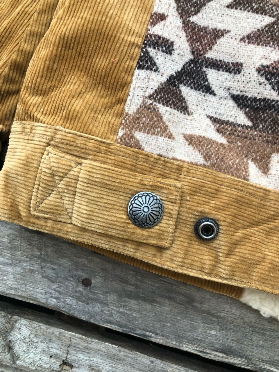 JACKROSE × Vintage Vintage Jack Rose Corduroy Navajo Sherpa Jacket Size US M / EU 48-50 / 2 - 7 Thumbnail