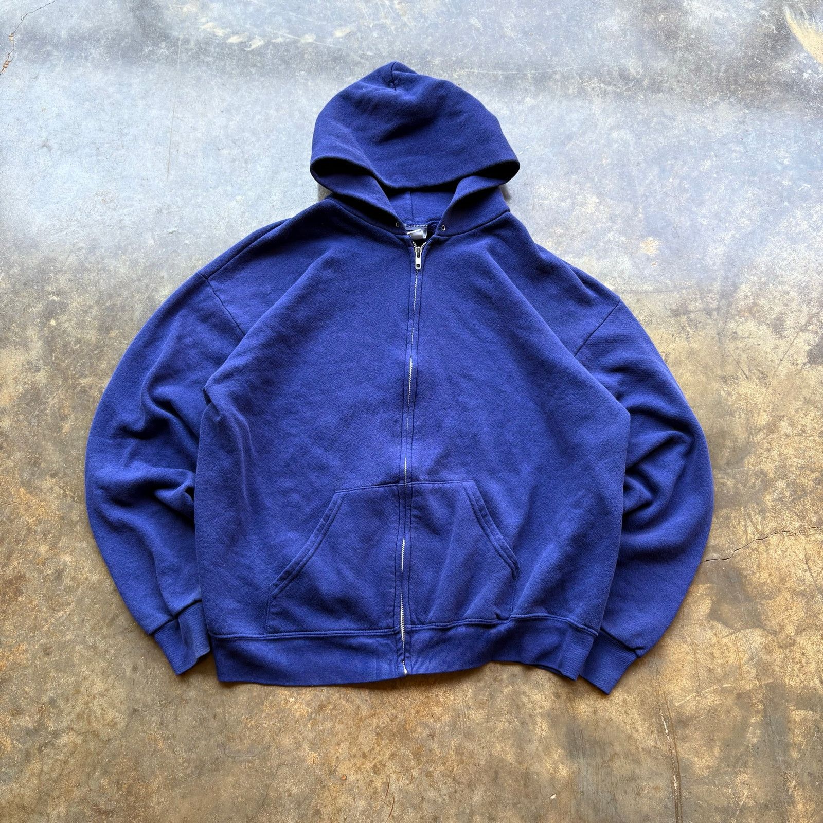 Lee Beautiful Vintage 90s Lee Zip up sweatshirt Size US L / EU 52-54 / 3 - 1 Thumbnail