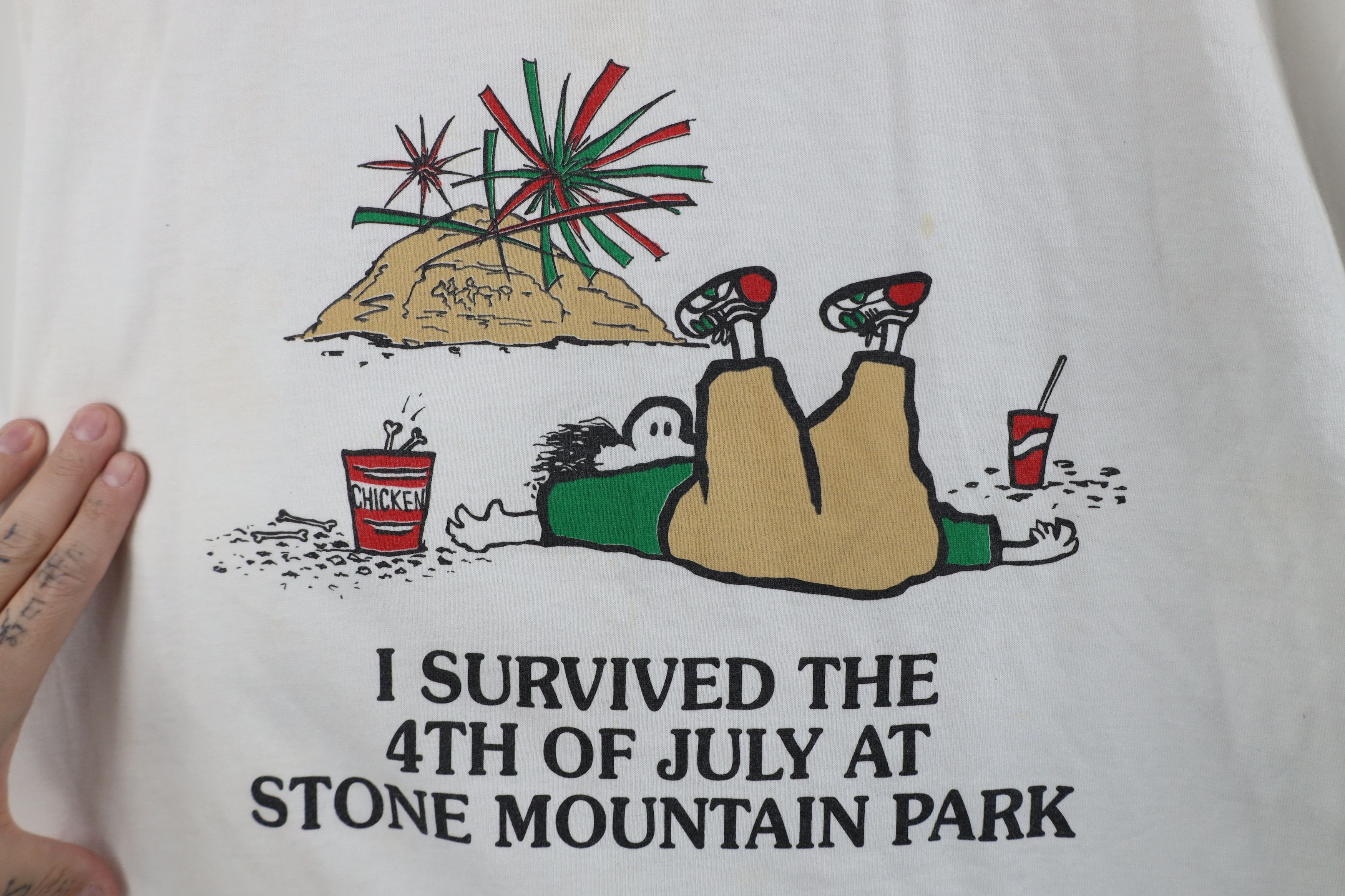 Vintage Vintage 80s 90s Mountain Park Utah Short Sleeve T-Shirt USA Size US XL / EU 56 / 4 - 6 Thumbnail