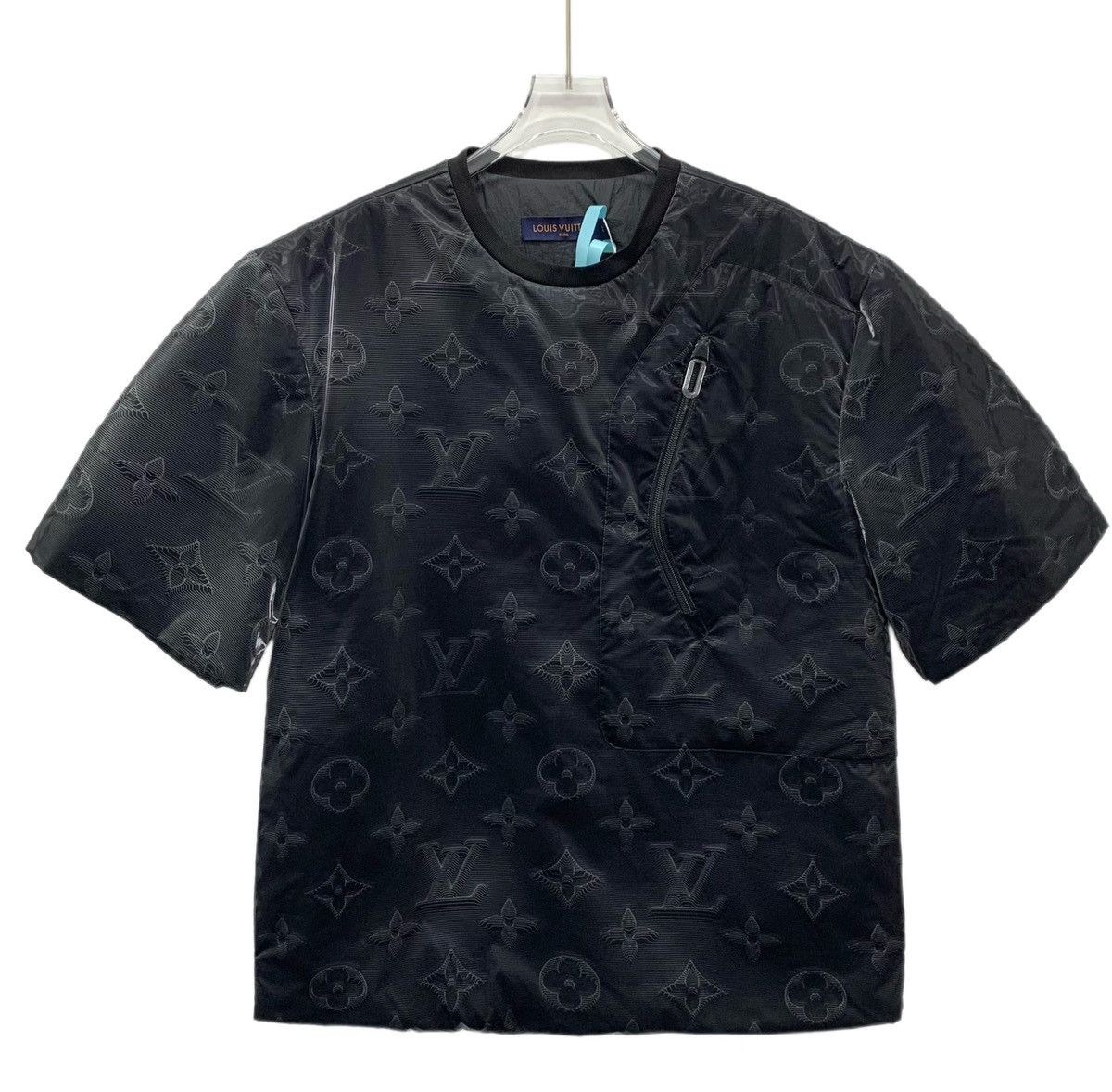Louis Vuitton Louis Vuitton All-Over Logo Jacquard Crew Neck T-Shirt K26WX Size US XS / EU 42 / 0 - 1 Thumbnail