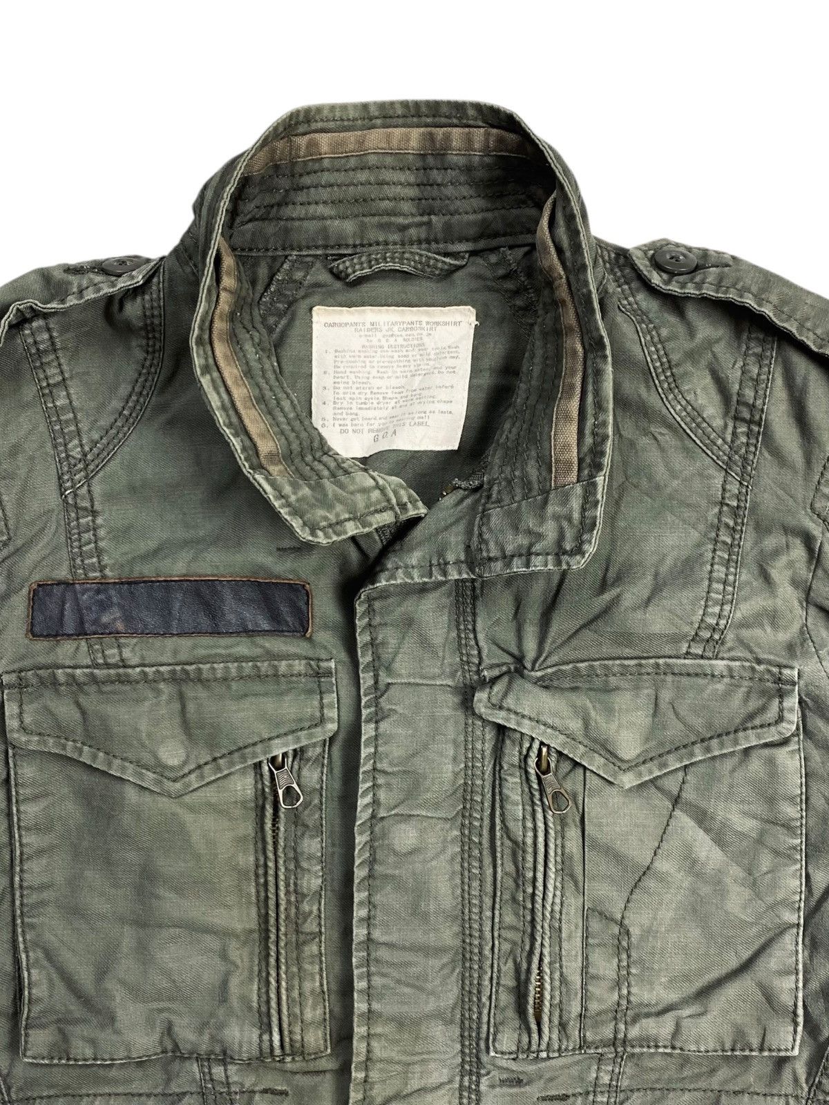 If Six Was Nine 2000s GOA - Apocalypse Style Army Jacket Size US M / EU 48-50 / 2 - 4 Thumbnail