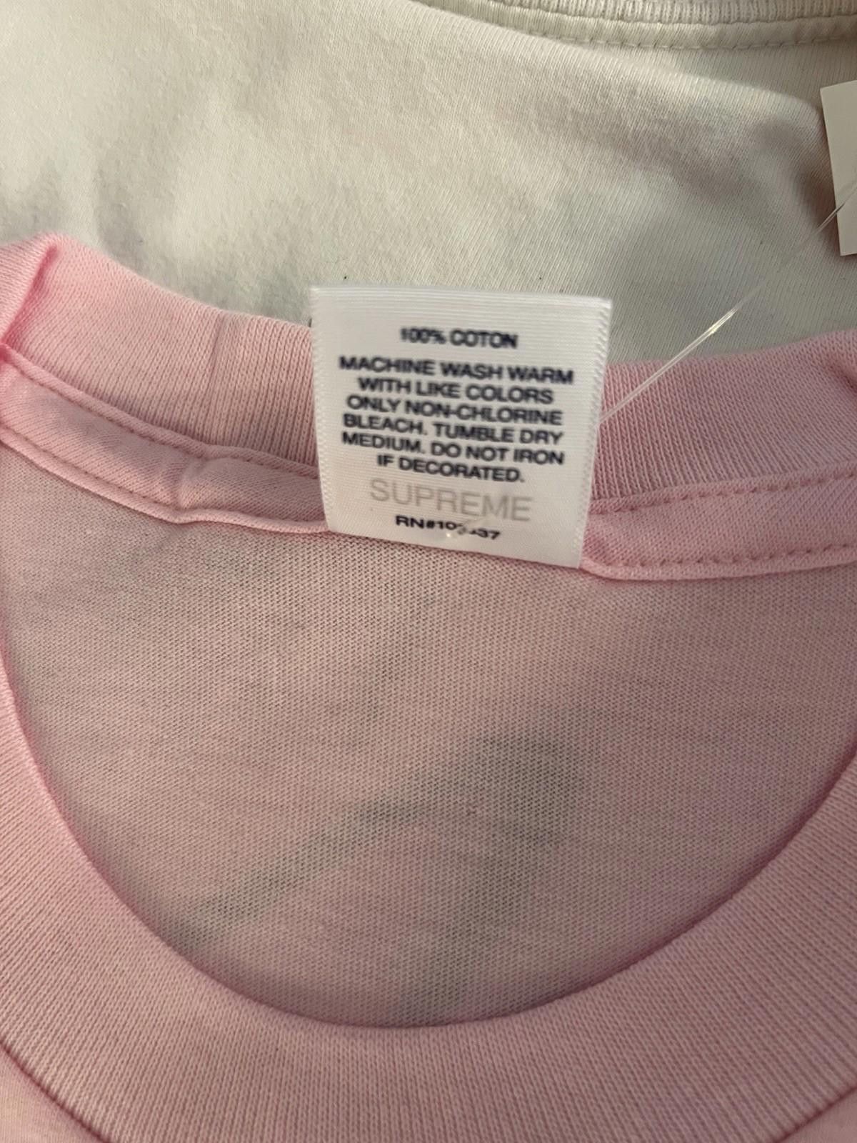 Supreme FW19 Supreme Bandana Box Logo Tee Pink L 2019 Size US L / EU 52-54 / 3 - 7 Thumbnail