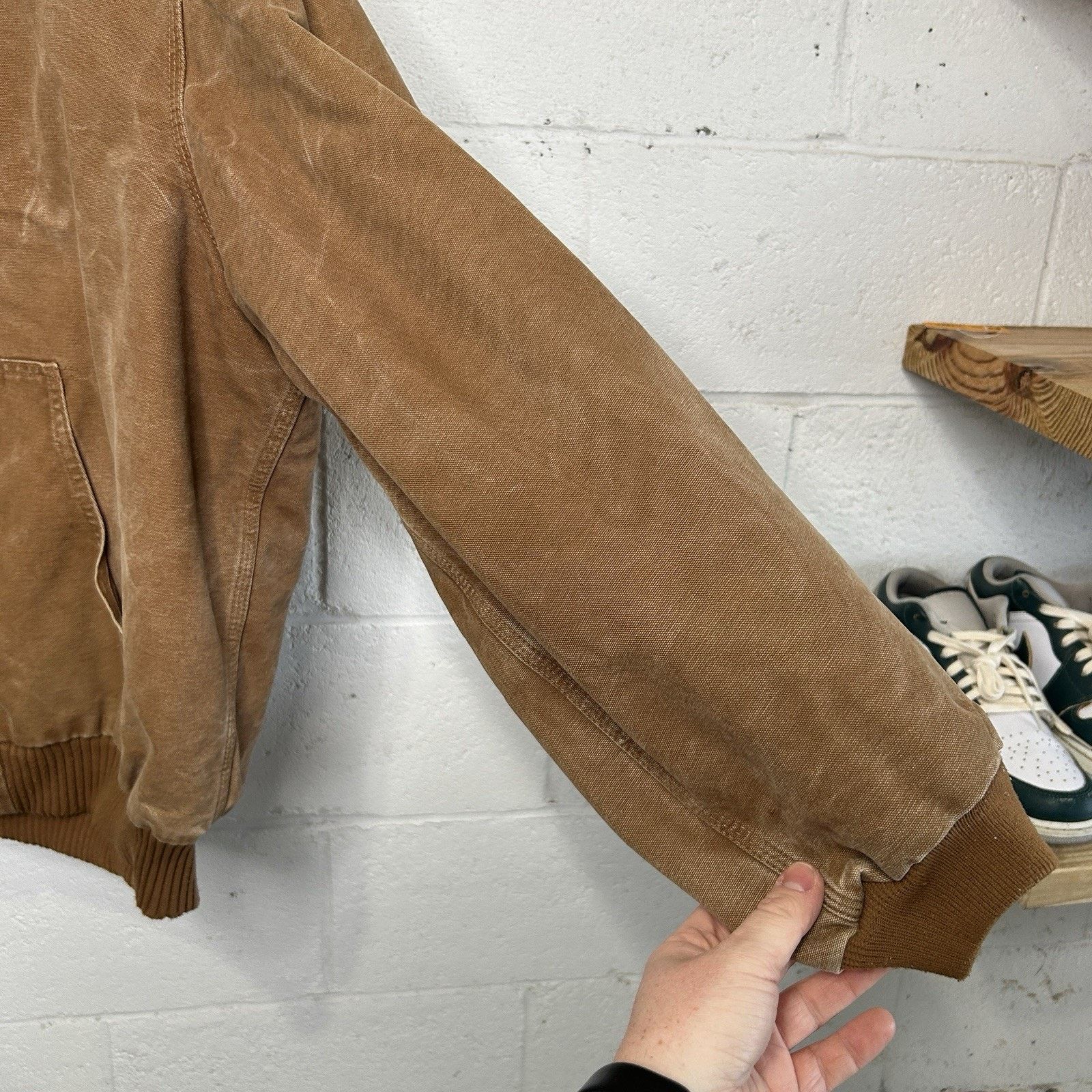 Carhartt Carhartt Hooded Quilt-Lined Active Jacket “Brown” J130-211 Size US XL / EU 56 / 4 - 8 Thumbnail