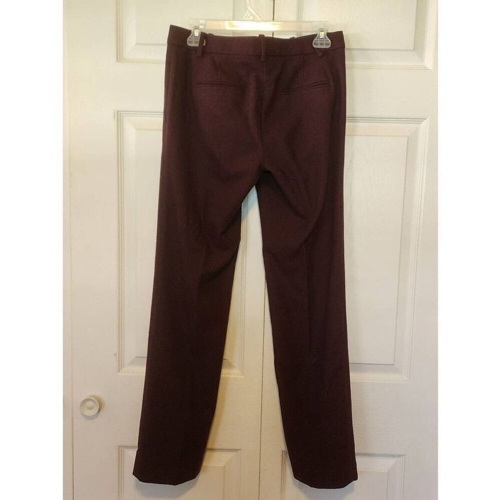 Ann Taylor Anne Taylor Maroon Dress Pants Size 25" / US 0 / IT 36 - 6 Thumbnail