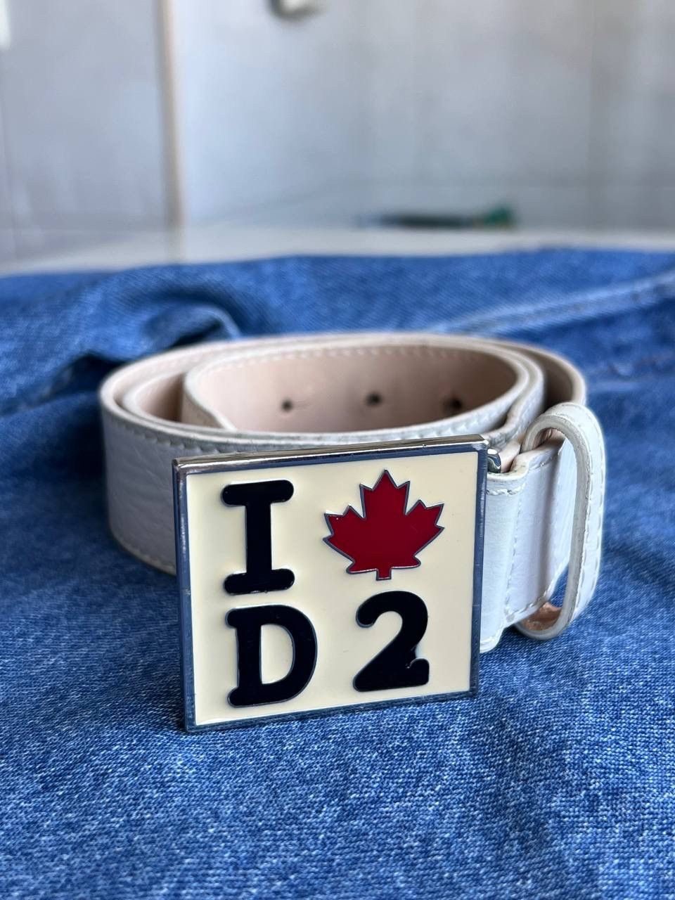 Dsquared2 Dsquared2 belt buckle logo leather y2k dsq2 Size ONE SIZE - 1 Thumbnail