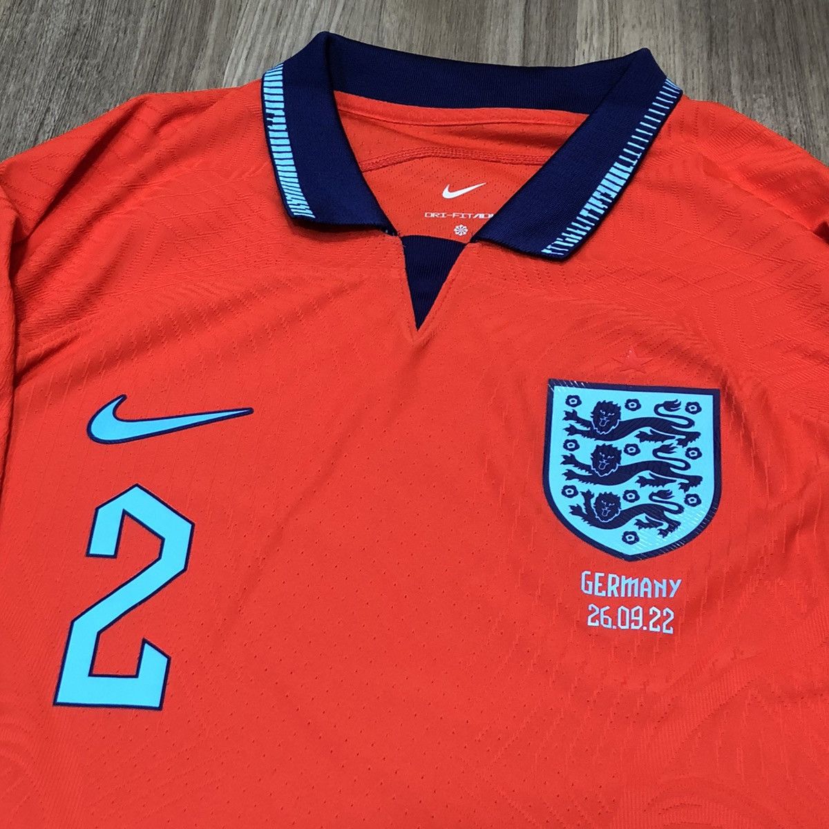 Nike England 22/23 player issue away shirt #2 James Size US XL / EU 56 / 4 - 3 Thumbnail