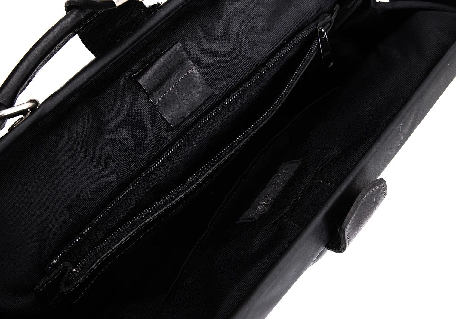 Jean Paul Gaultier Black Coated Doctor Bag with Damage and Discoloration Size ONE SIZE - 19 Thumbnail