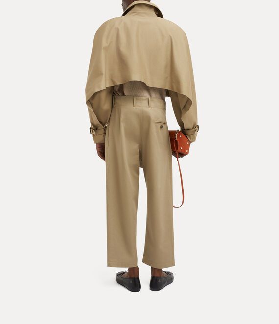 Vivienne Westwood SS25 Vivienne Westwood Cropped Trench sz L Size US M / EU 48-50 / 2 - 4 Thumbnail