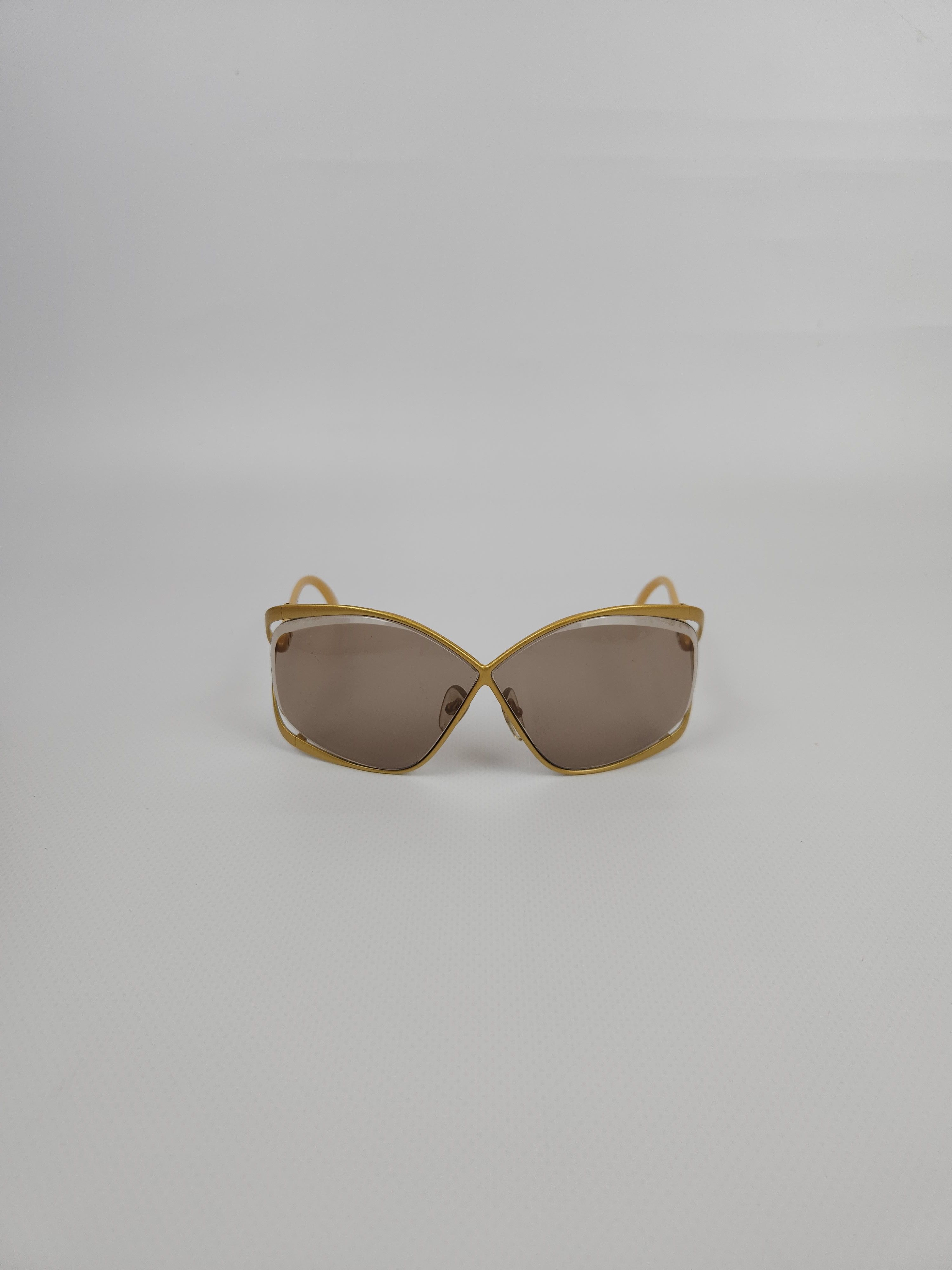Dior Vintage 80s Dior 2056 40 butterfly sunglasses Size ONE SIZE - 8 Thumbnail
