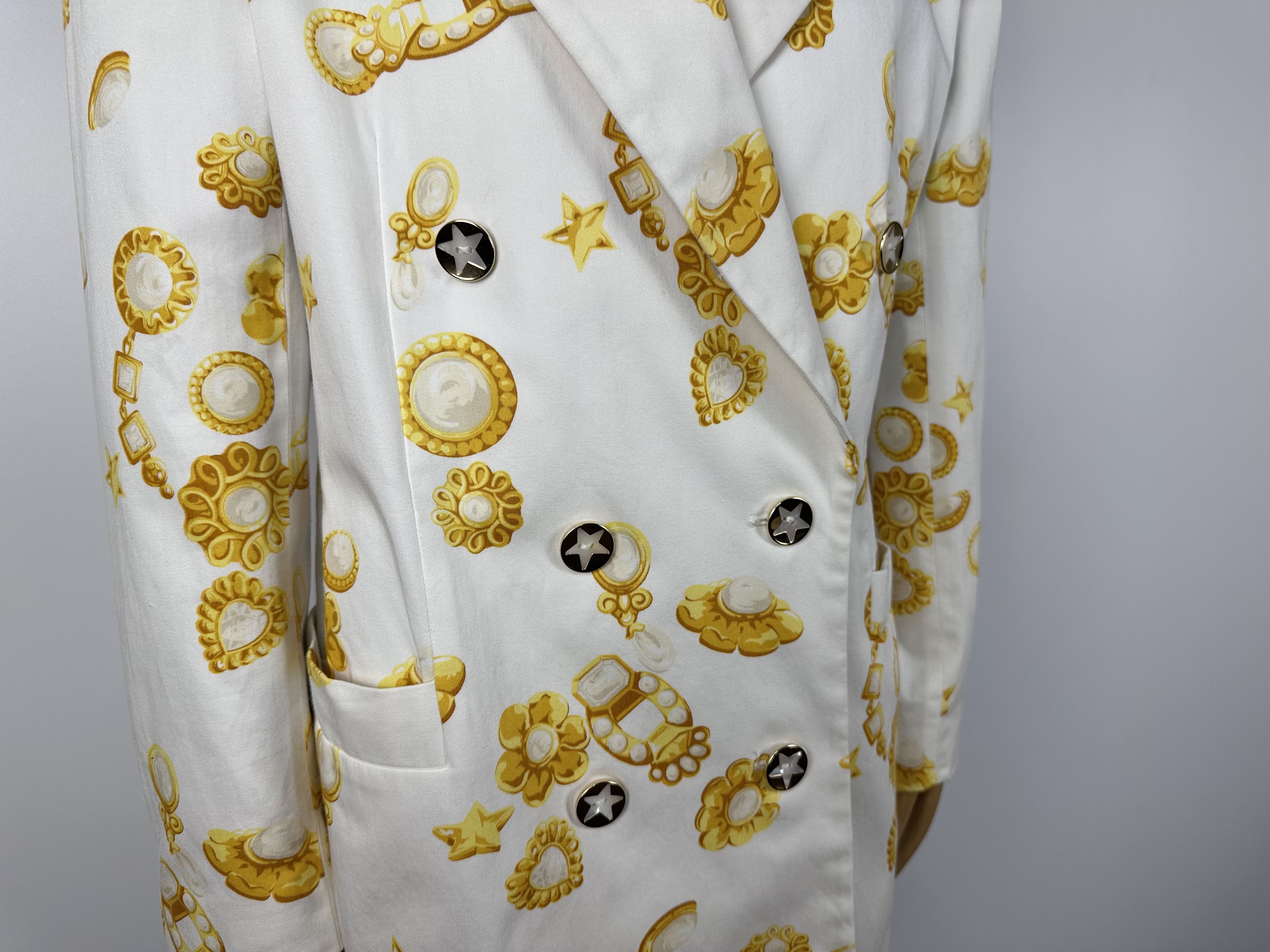Escada × Escada Sport ESCADA Double Breasted Blazer Jacket Beautiful Buttons Sz 38 Size XS / US 0-2 / IT 36-38 - 5 Thumbnail