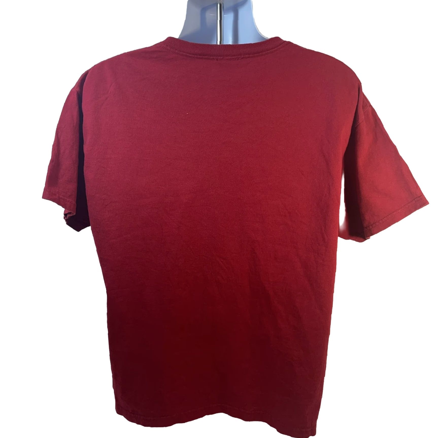 Vintage Paris Las Vegas Shirt Men Large Red Crew Neck Eiffel Tower Casino Logo Graphic Print T-Shirt Size L Size US L / EU 52-54 / 3 - 2 Thumbnail