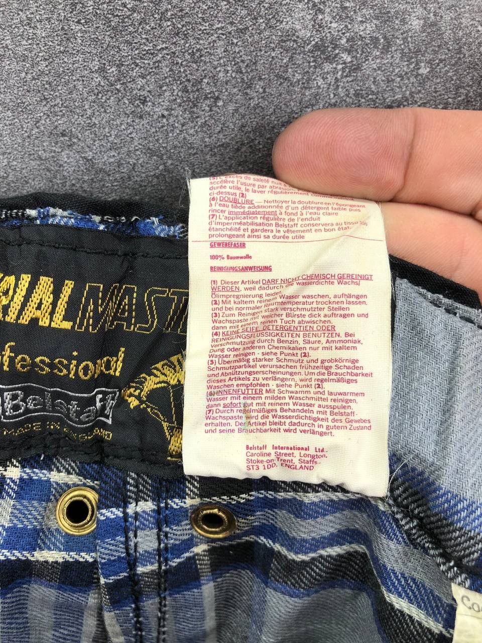 Belstaff Vintage Belstaff Mens Trialmaster Waxed Trousers Biker Pants Size US 40 / EU 56 - 19 Thumbnail