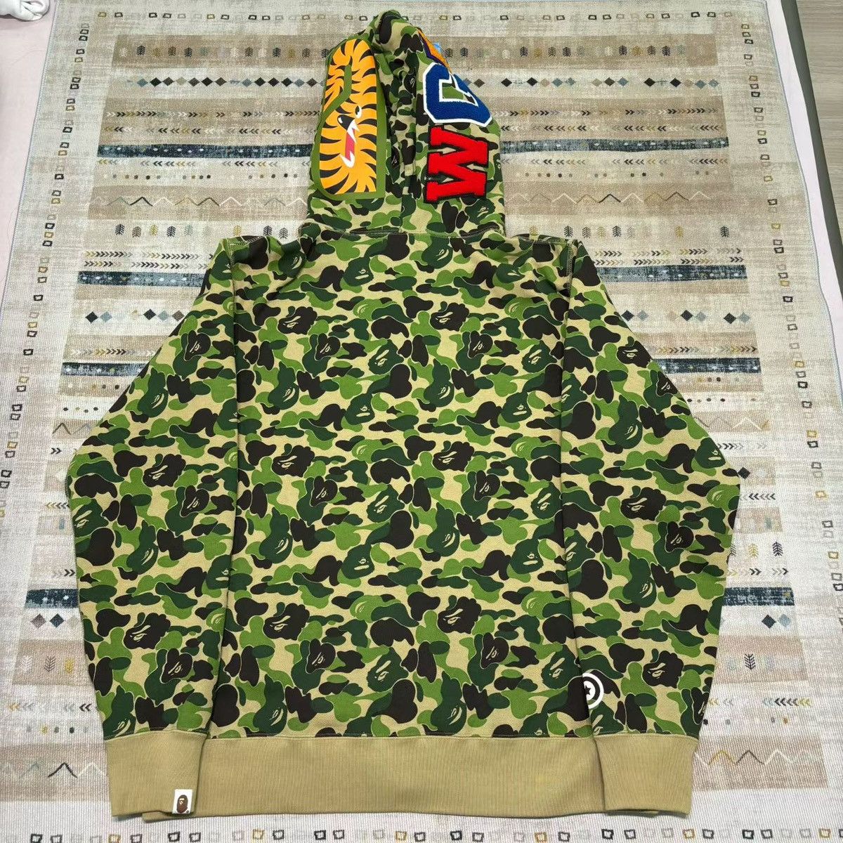 Bape COLOR CAMO SHARK FULL ZIP HOODIE Size US XXL / EU 58 / 5 - 2 Thumbnail