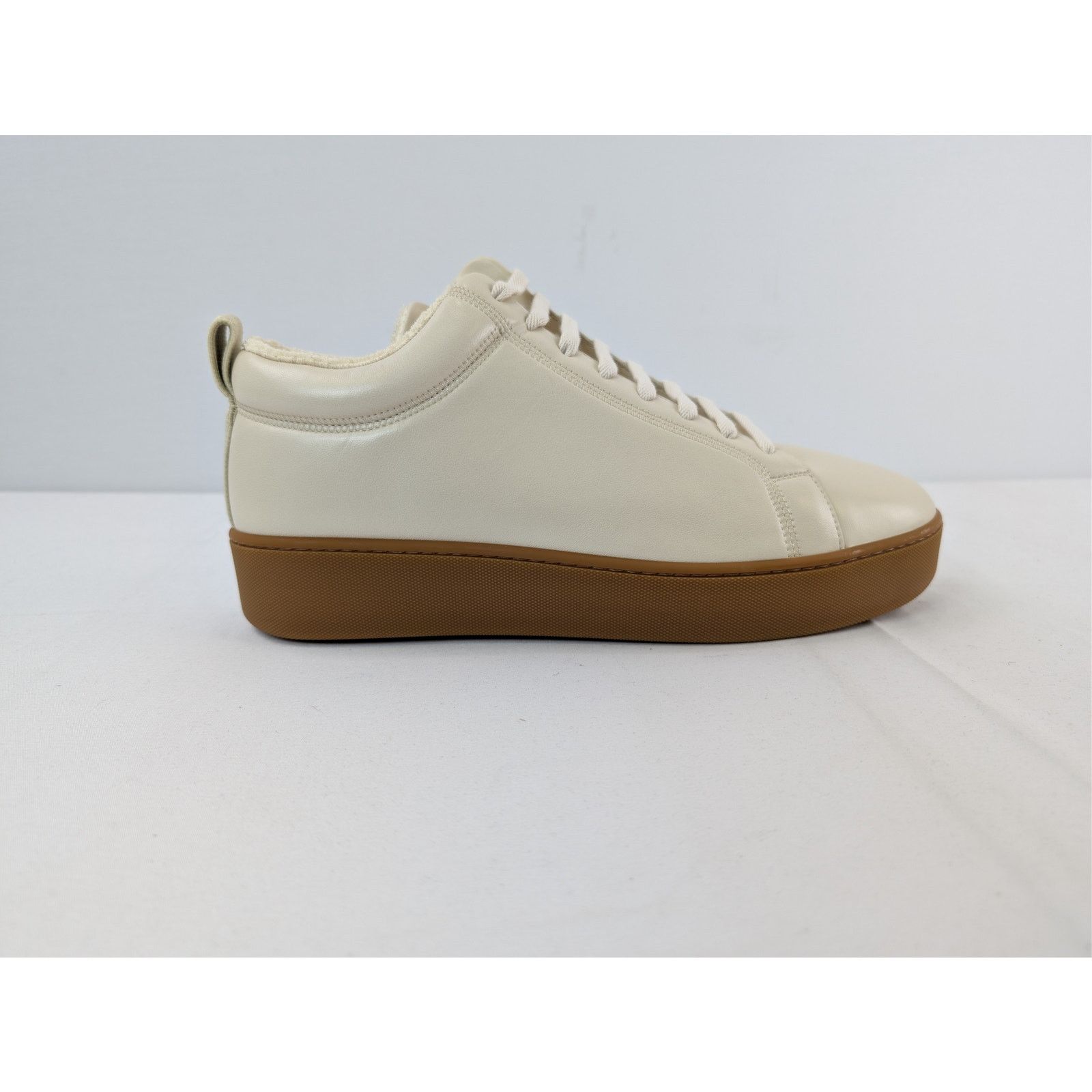 Bottega Veneta o1rshd1 Leather Lagoon Nappa Low Top Sneakers in Sea Salt Size US 12 / EU 45 - 4 Thumbnail