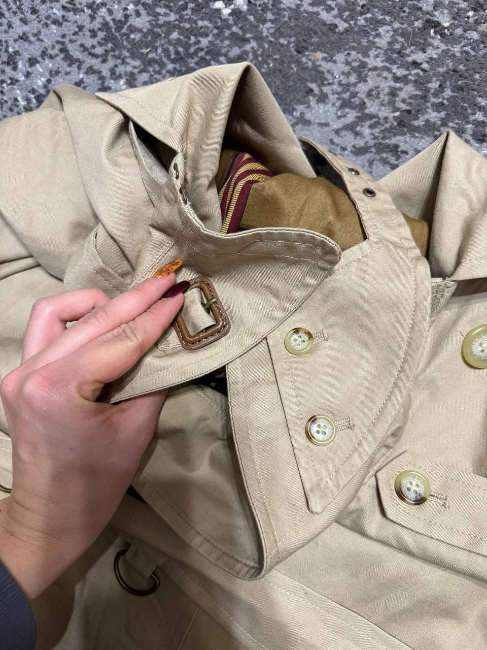 Polo Ralph Lauren Vintage Polo Ralph lauren Green Label Old Money Trench Coat Size M / US 6-8 / IT 42-44 - 5 Thumbnail