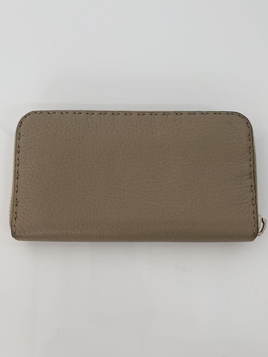 Fendi Fendi Leather Long Wallet Cream Size ONE SIZE - 2 Thumbnail