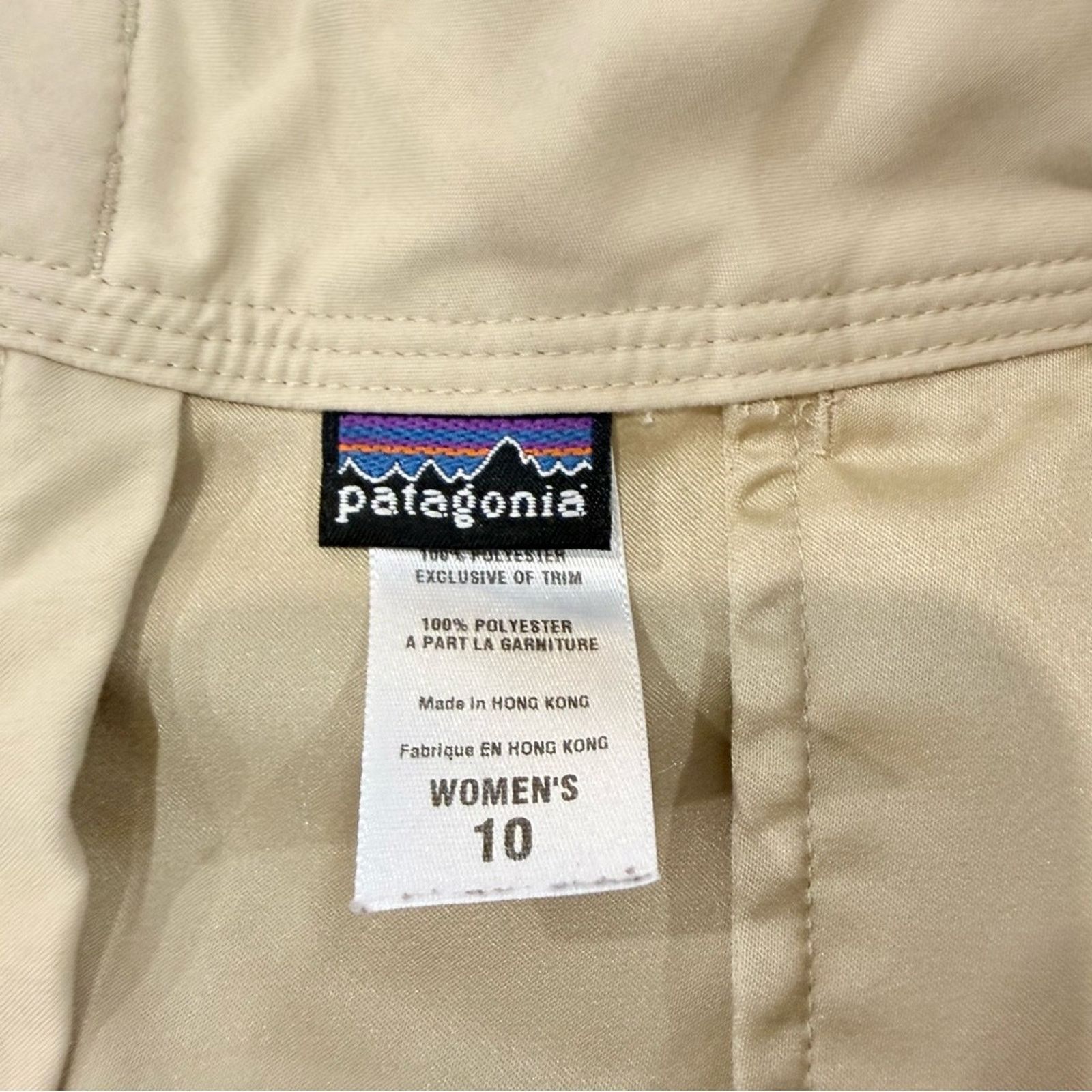 Patagonia Patagonia Kokawe Capri Pants Women’s 10 Beachwood Beige Size 32" / US 10 / IT 46 - 9 Thumbnail