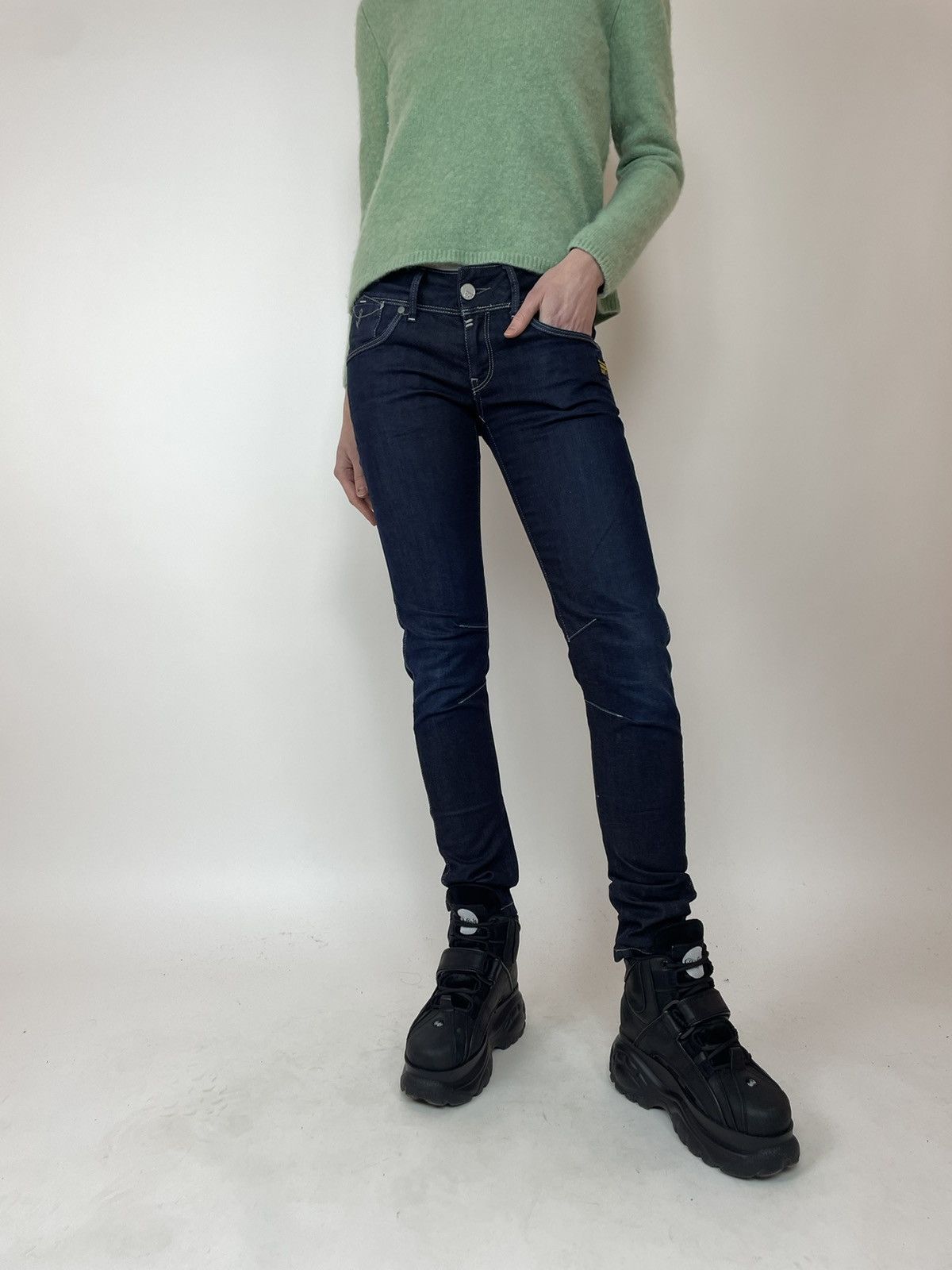 Other G-star RAW FENDER Skinny Womens biker jeans size W28 L30 Size 28" / US 6 / IT 42 - 7 Thumbnail