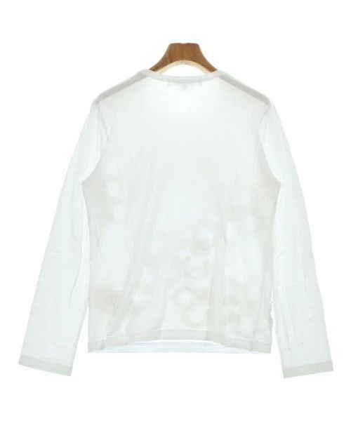 Comme des Garcons Comme Des Garcons White floral pleated long-sleeve T-shirt Size S / US 4 / IT 40 - 2 Thumbnail