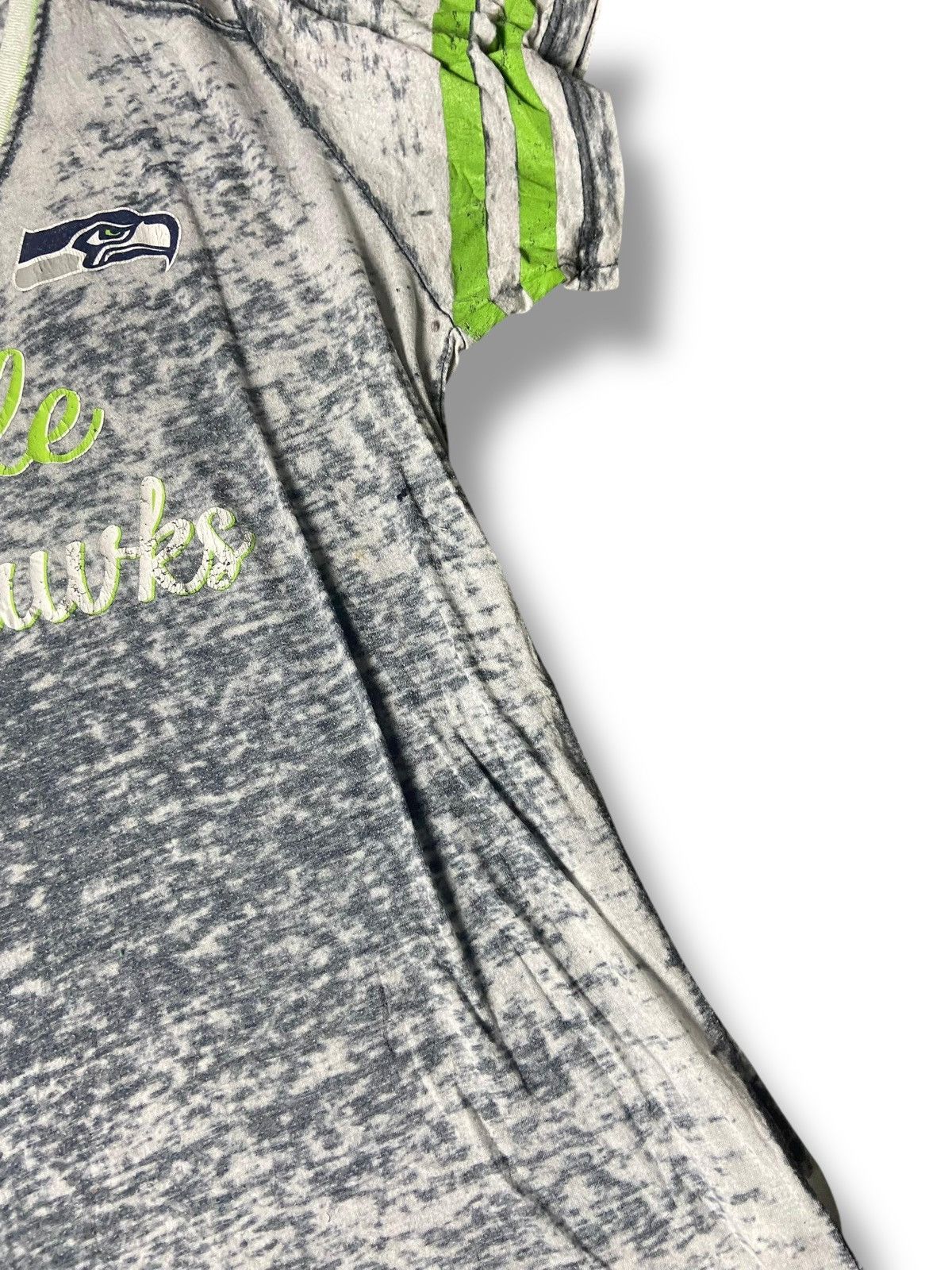 Japanese Brand NFL Team Seattle Seahawks Sports Tshirt (166) Size XXL / US 16-18 / IT 52-54 - 6 Thumbnail