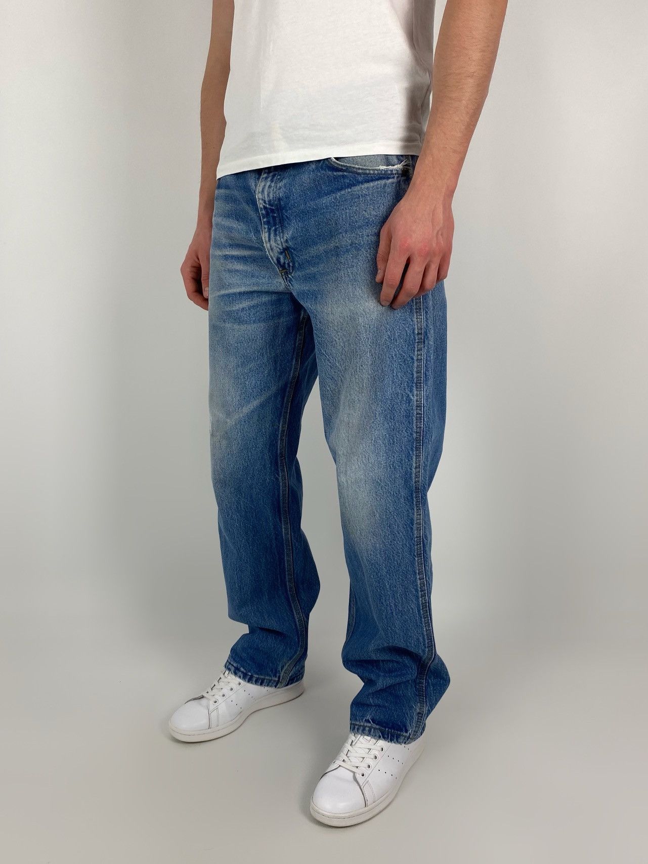 Carhartt 2000’s Distressed Carhartt B234PRW Relaxed Carpenter Denim Size US 36 / EU 52 - 2 Thumbnail