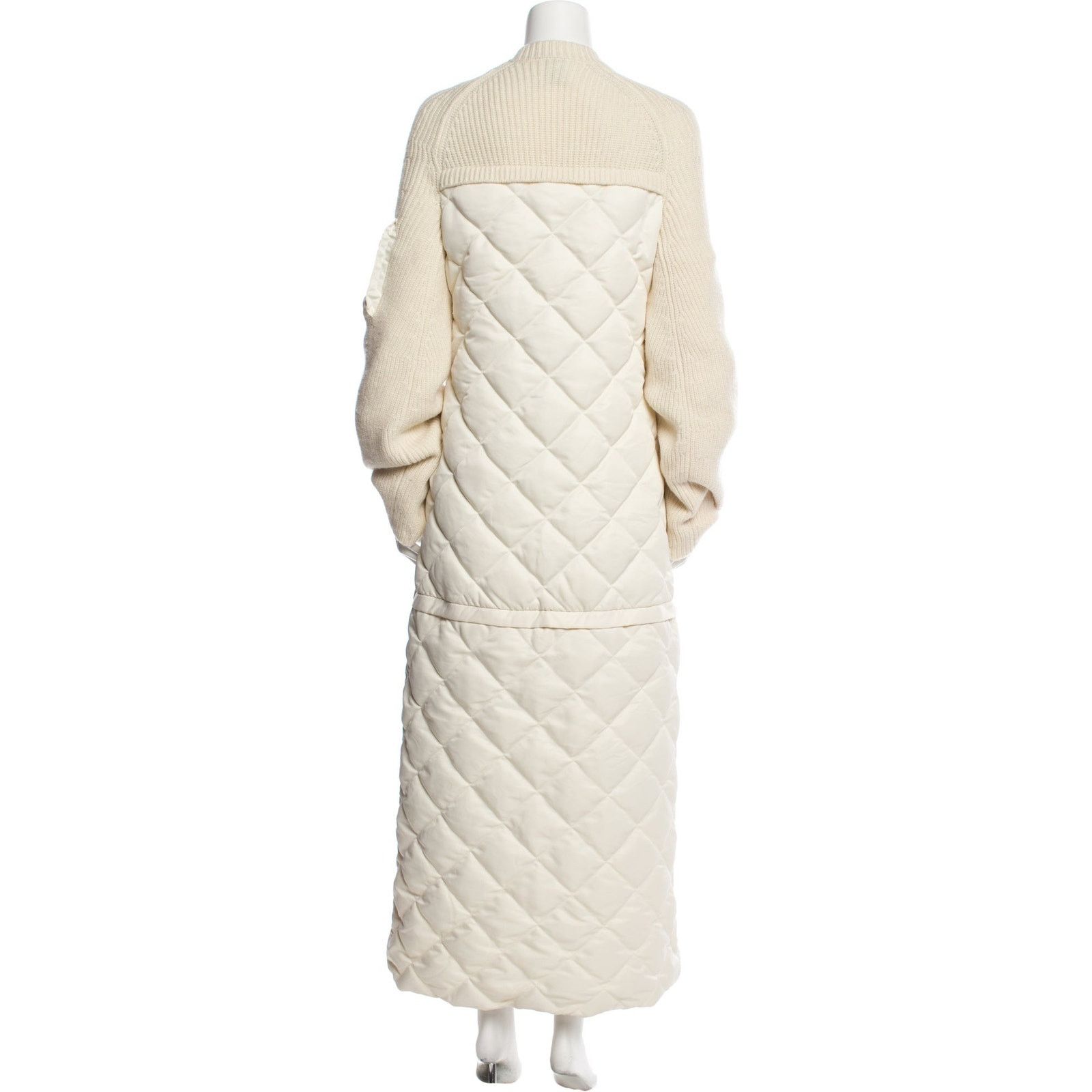 Jonathan Simkhai Jonathan Simkhai Convertible Quilted Wool Coat M Size L / US 10 / IT 46 - 2 Thumbnail