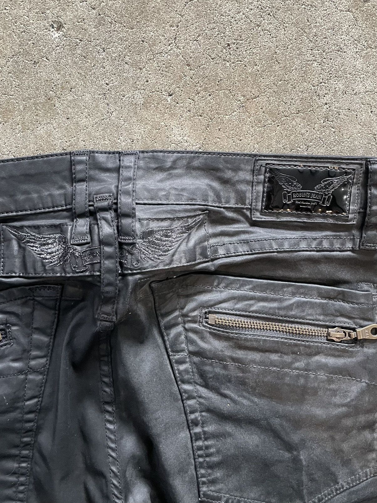 Robins Jeans Robins Jean Biker Denim Size US 32 / EU 48 - 7 Thumbnail
