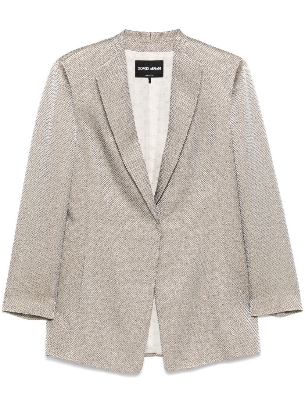 ジャケット GIORGIO ARMANI GIACCA MICRO JACQUARD VISCOSA CUPRO Giorgio Armani GIACCA MICRO JACQUARD VISCOSA CUPRO | Grailed