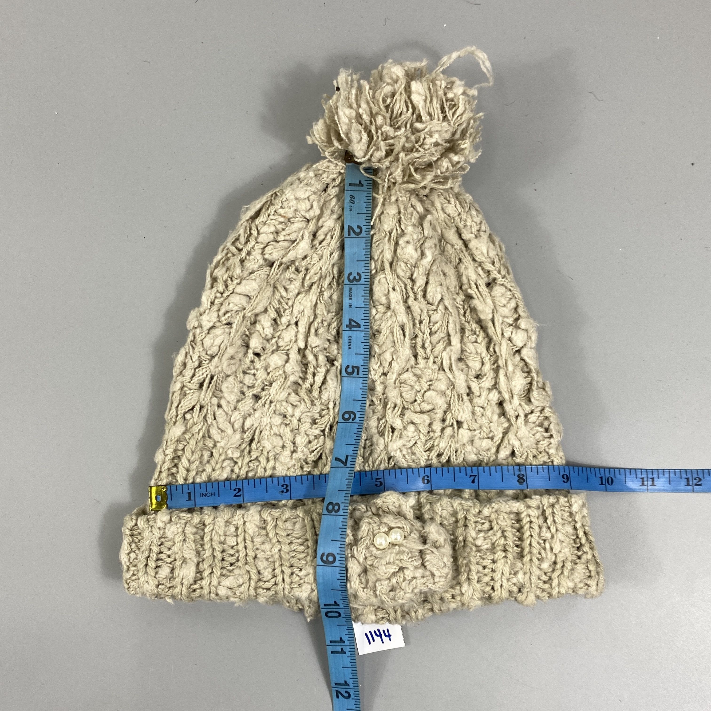 Japanese Brand Japanese Snow Cap Beanie Hat Pom Pom -BN1144 Size ONE SIZE - 5 Thumbnail