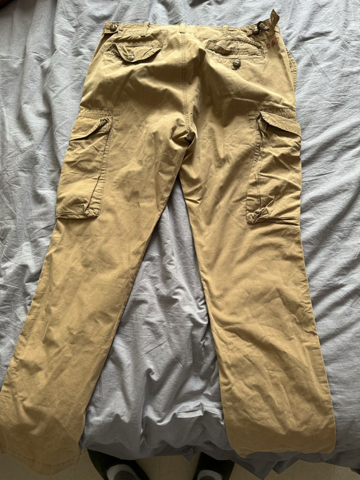 Polo Ralph Lauren Vintage Polo Ralph Lauren Cargo Pants RRL BEAR Size US 34 / EU 50 - 3 Thumbnail