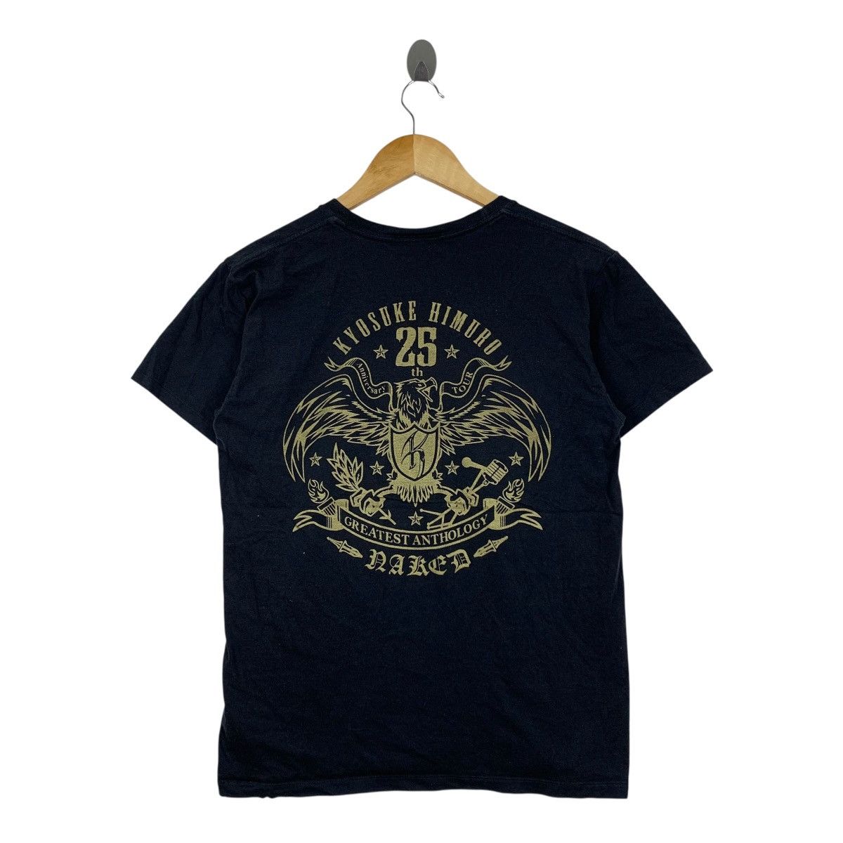 Japanese Brand KYOSUKE HIMURO NAKED 25th Anniversary JapaneseBand TShirt Size US S / EU 44-46 / 1 - 1 Thumbnail