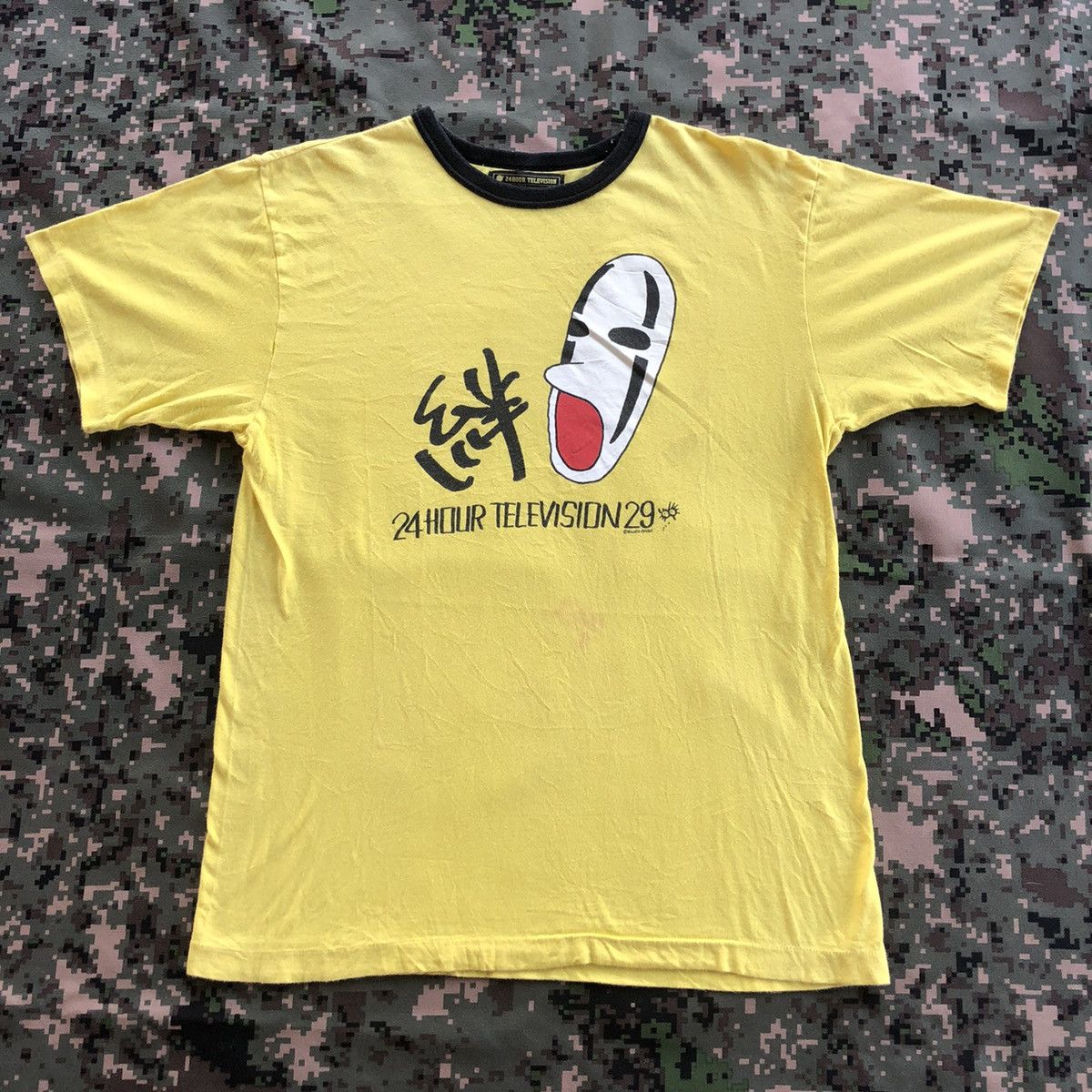 Anime × Japanese Brand × Vintage Vtg 24 Hour Television 29 x Studio Ghibli Anime Tshirt Size US M / EU 48-50 / 2 - 2 Thumbnail