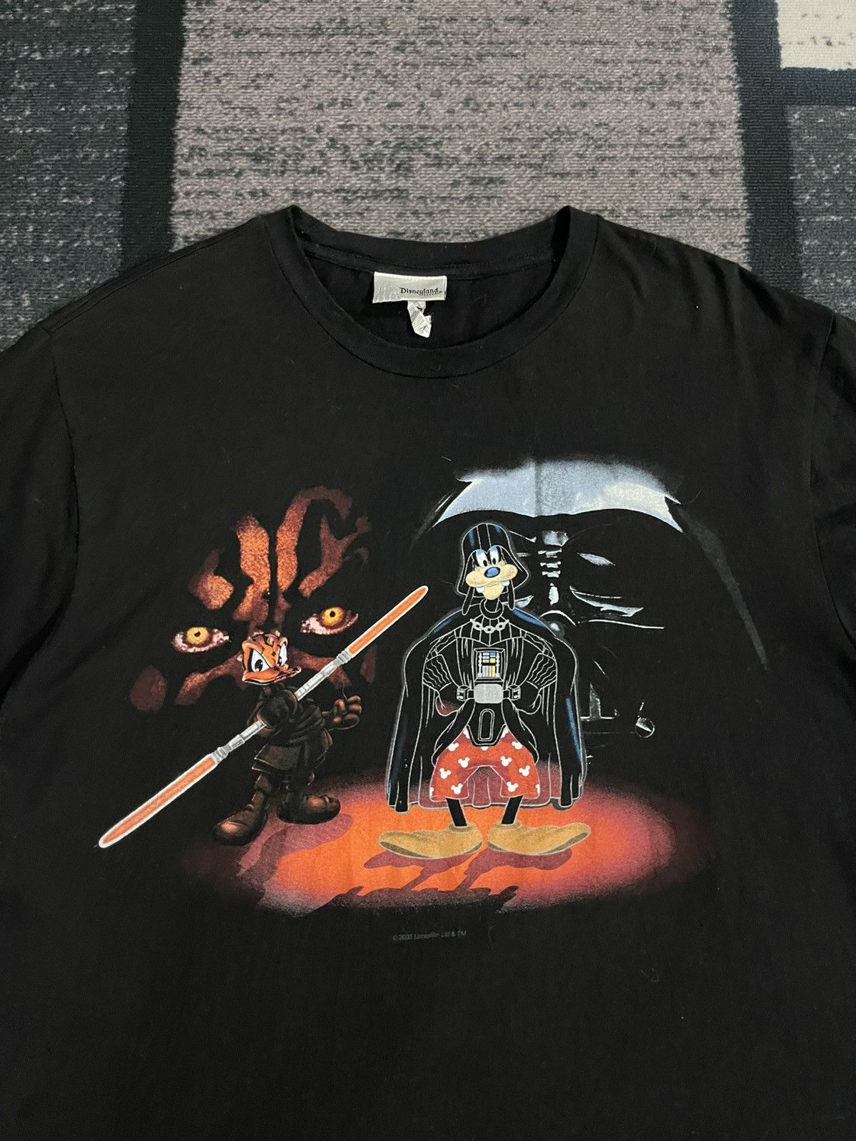 Disney × Star Wars Vintage Star Wars × Disney Darth Maul Darth Vader Tshirt Size US M / EU 48-50 / 2 - 5 Thumbnail