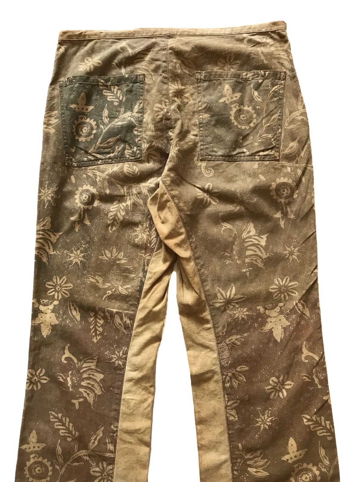 14th Addiction × 20471120 × Beauty Beast JAPANESE BRAND HOMAREYA FULLPRINT FLOWER TROUSER PANTS Size US 32 / EU 48 - 5 Thumbnail